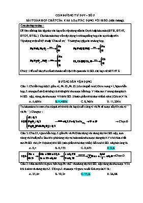 Hóa học - Bài toán hợp chất của kim loại tác dụng với H2SO4 (đặc/ nóng)